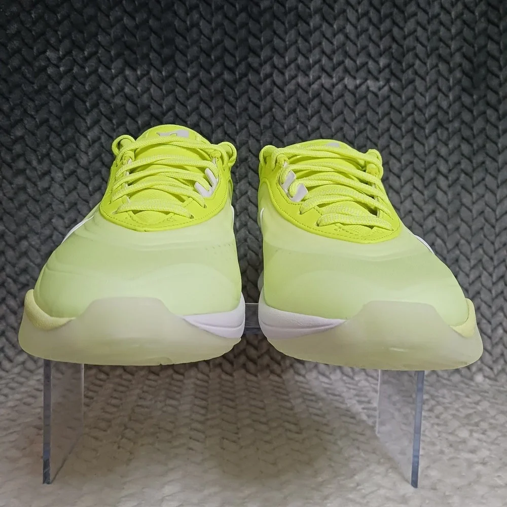 Nike A'One Lem And Lime Barely Volt White Women's Basketball Sneakers Shoes Sz 8